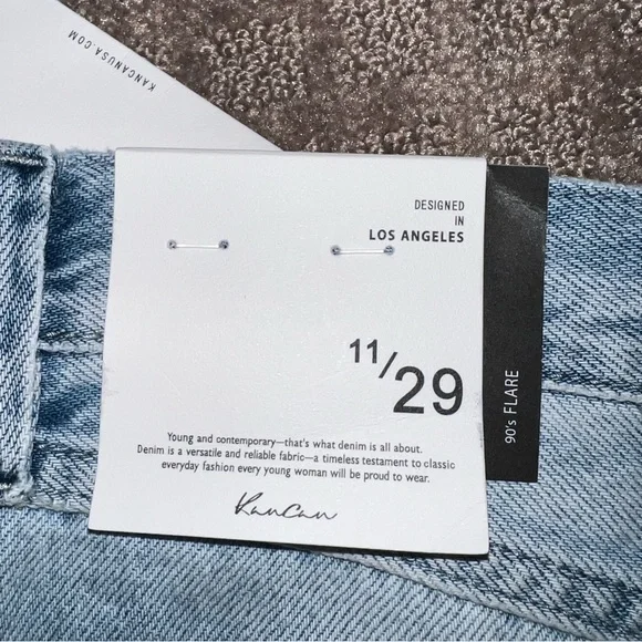 KanCan 90s Flare Jeans Size 11 - Picture 5 of 7